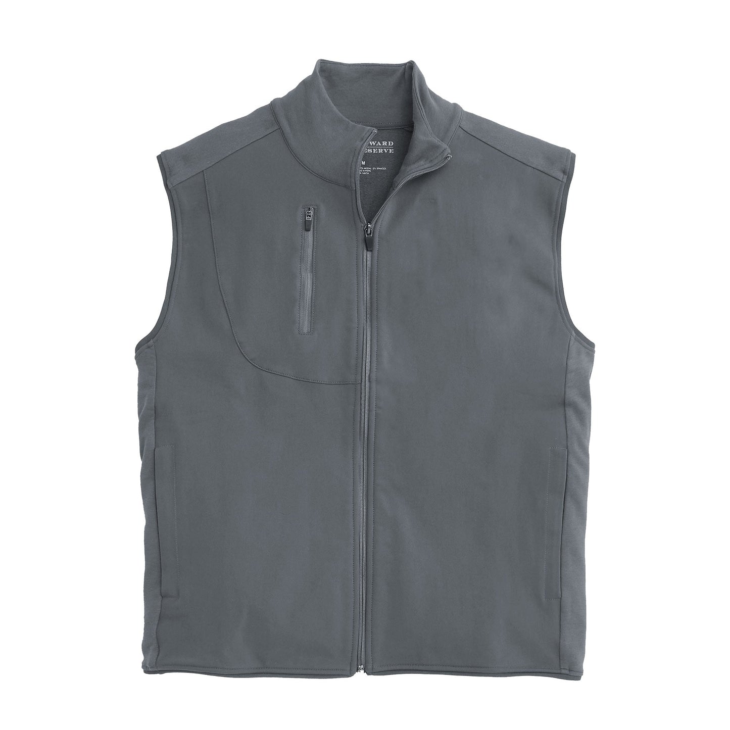 Summit Micro French Terry Vest - Ash