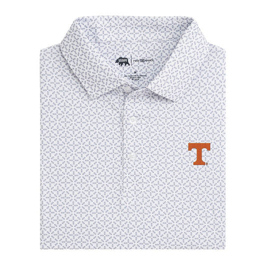 Lake Toxaway CC Tennessee Gameday Printed Performance Polo - White