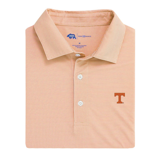 Lake Toxaway CC University of Tennessee Hairline Stripe Performance Polo