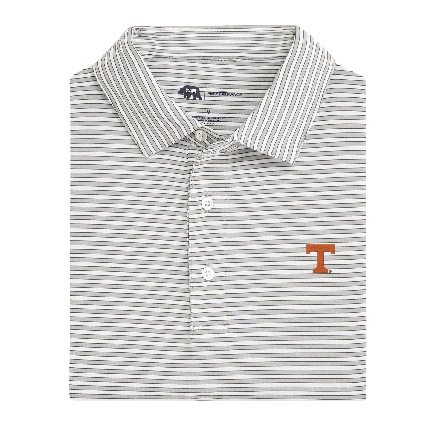 Lake Toxaway CC University of Tennessee Mulligan Stripe Performance Polo