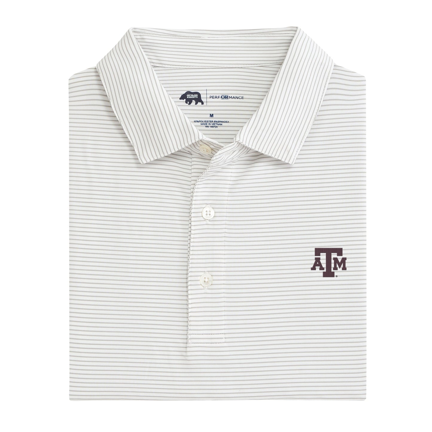 Lake Toxaway CC Texas A&M Birdie Stripe Polo