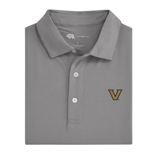 Lake Toxaway CC Hairline Stripe Vanderbilt Performance Polo