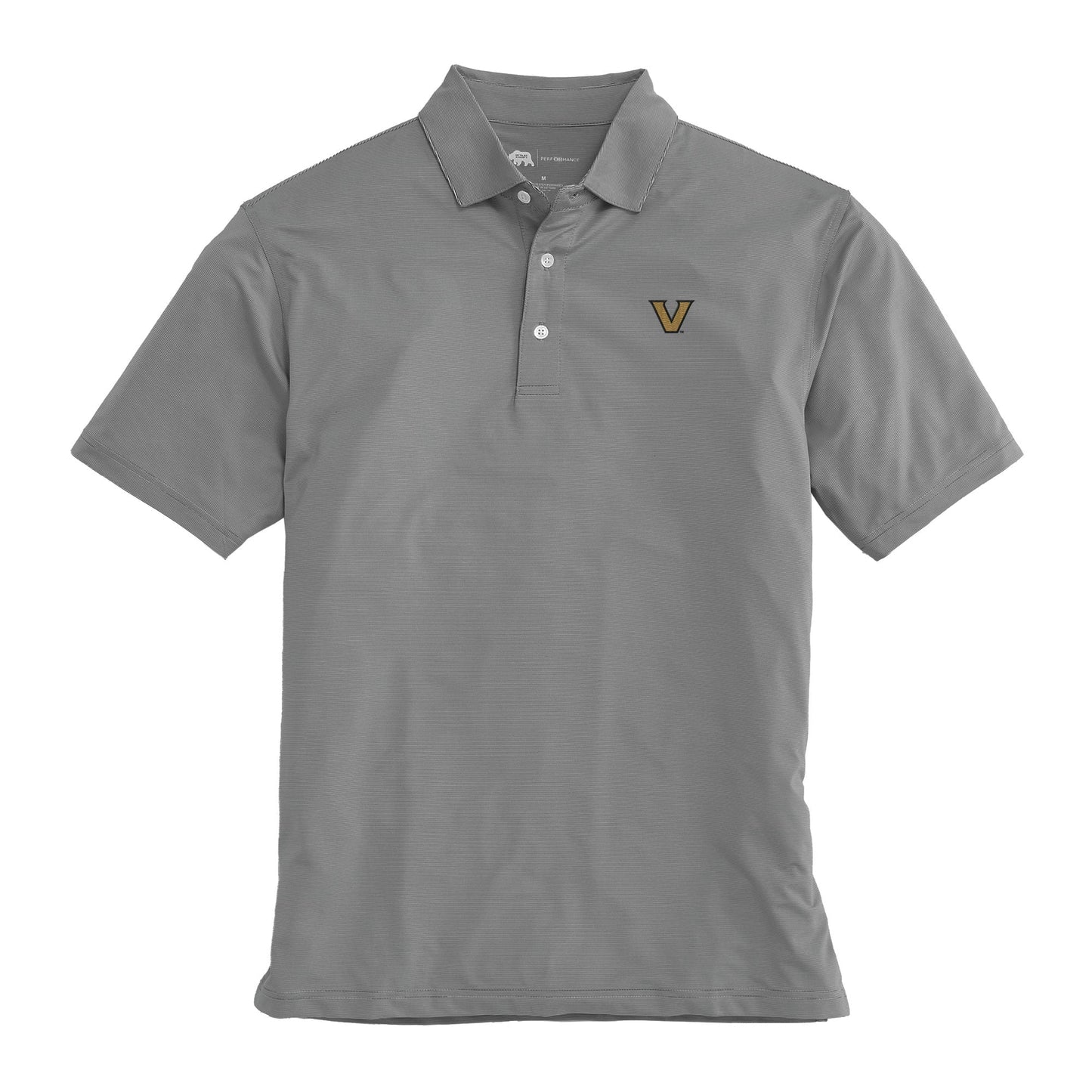Lake Toxaway CC Hairline Stripe Vanderbilt Performance Polo