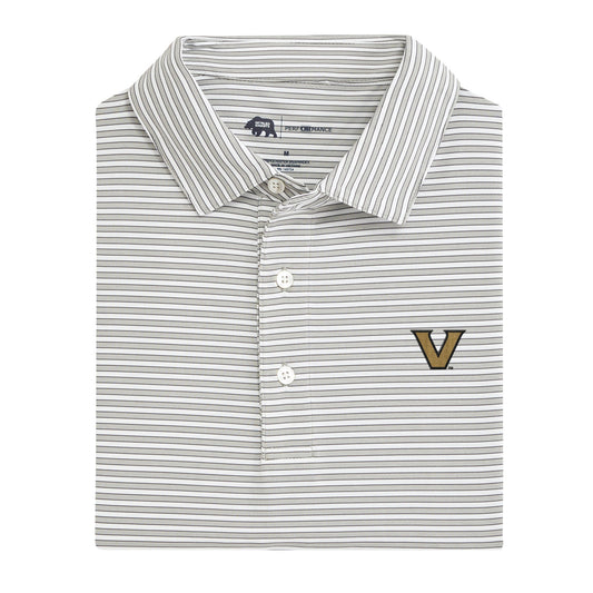 Lake Toxaway CC Mulligan Stripe Vanderbilt Performance Polo