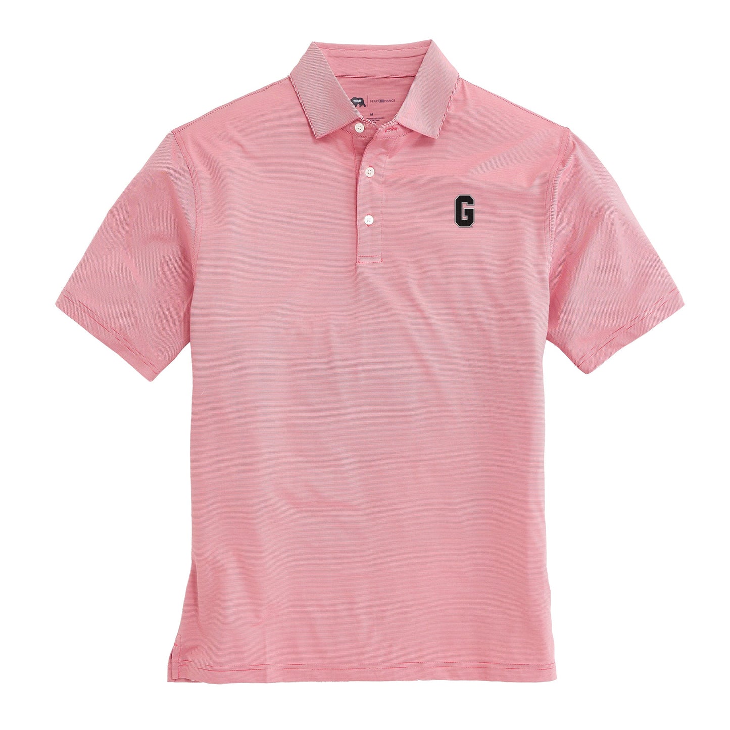 Lake Toxaway CC Vintage G Hairline Stripe Performance Polo