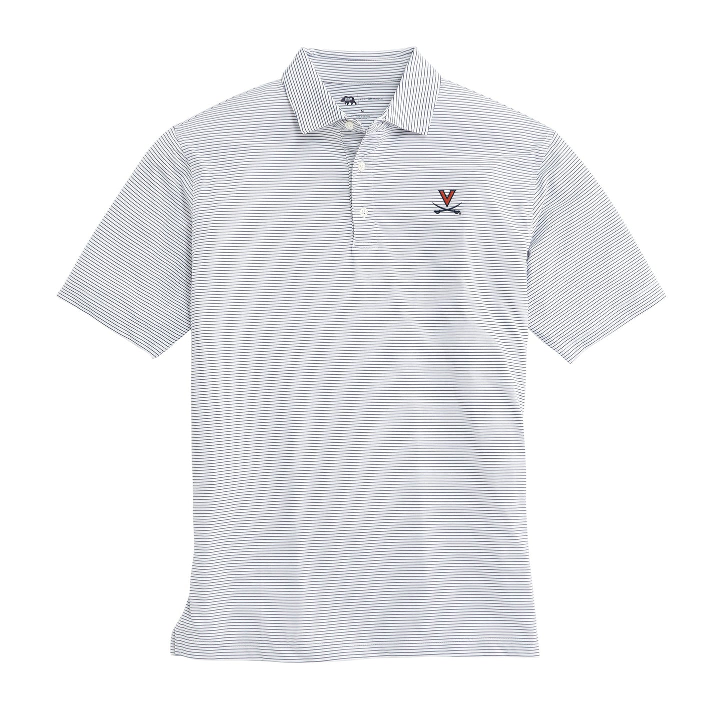 Lake Toxaway CC Virginia Birdie Stripe Performance Polo