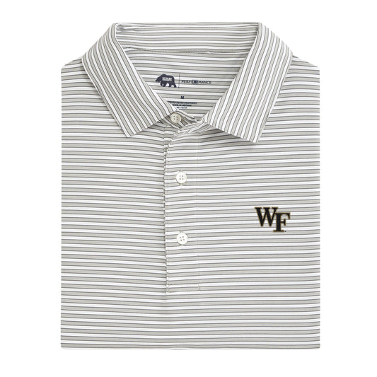 Lake Toxaway CC Wake Forest Mulligan Stripe Performance Polo