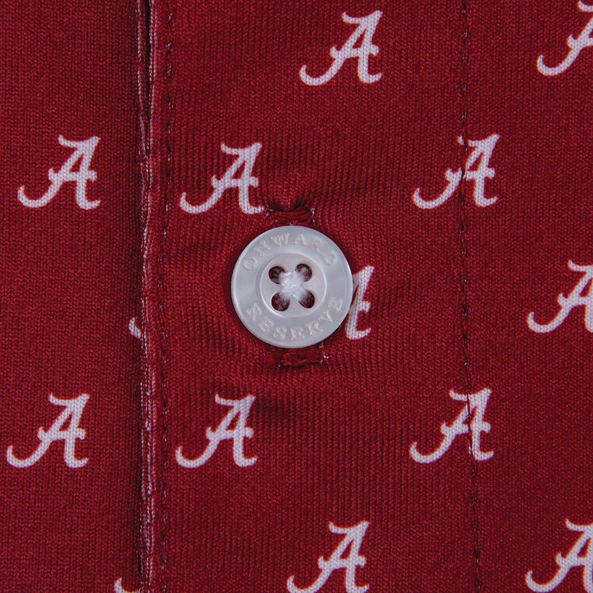Alabama Printed Performance Polo - Onward Reserve