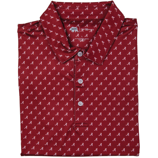 Alabama Printed Performance Polo - Onward Reserve
