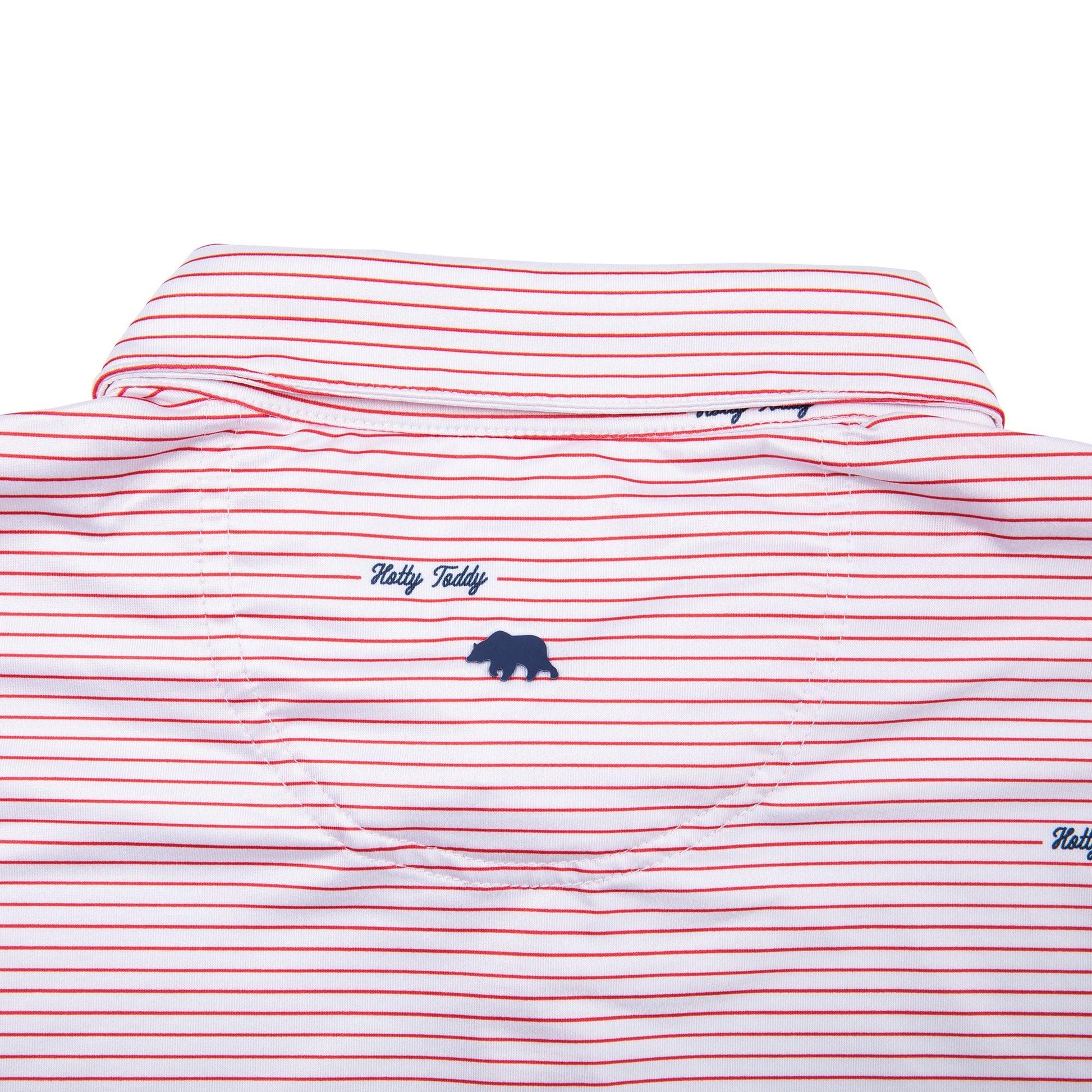 Hotty Toddy Script Stripe Performance Polo - Onward Reserve