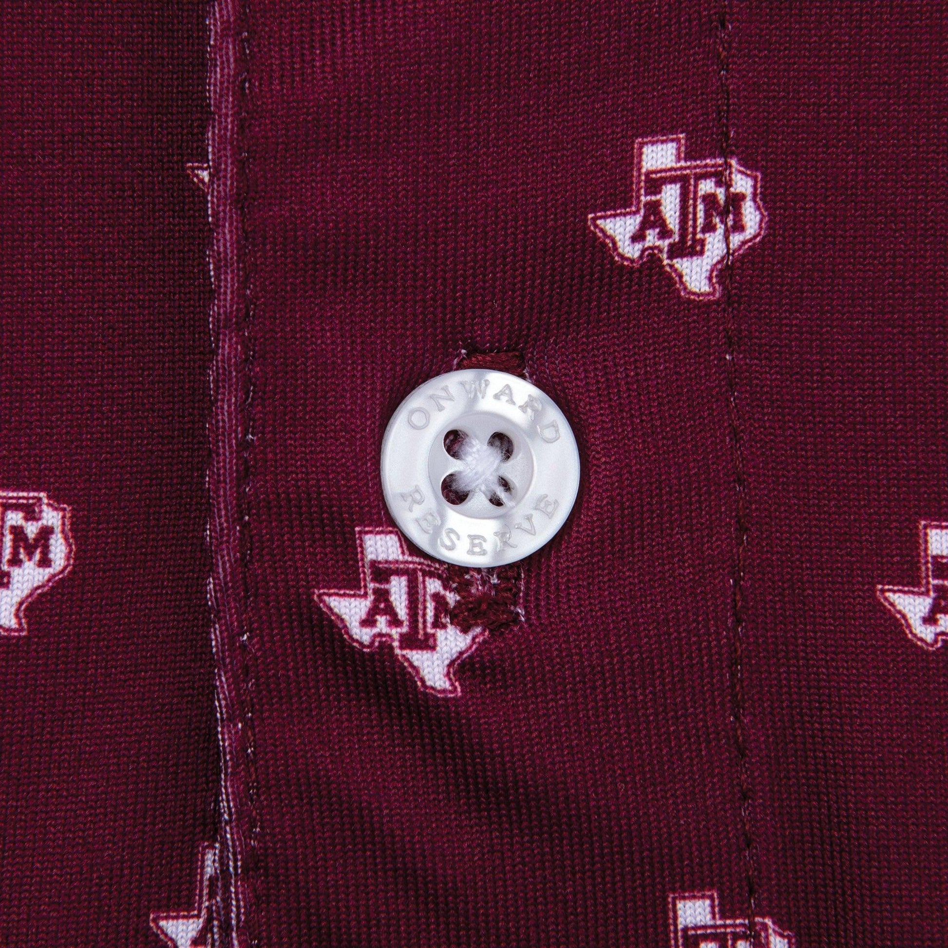 Texas A&M Printed Performance Polo - Onward Reserve