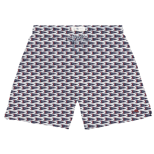Lake Toxaway CC Hotty Toddy Pennant Swim Trunk
