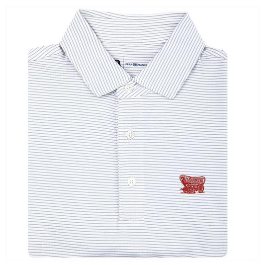 Birdie Stripe OU Sooner Performance Polo - Onward Reserve