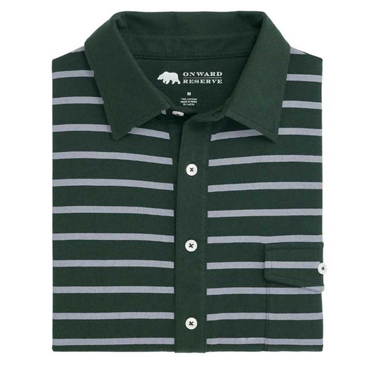 Racquet Club Old School Polo - Pine Grove